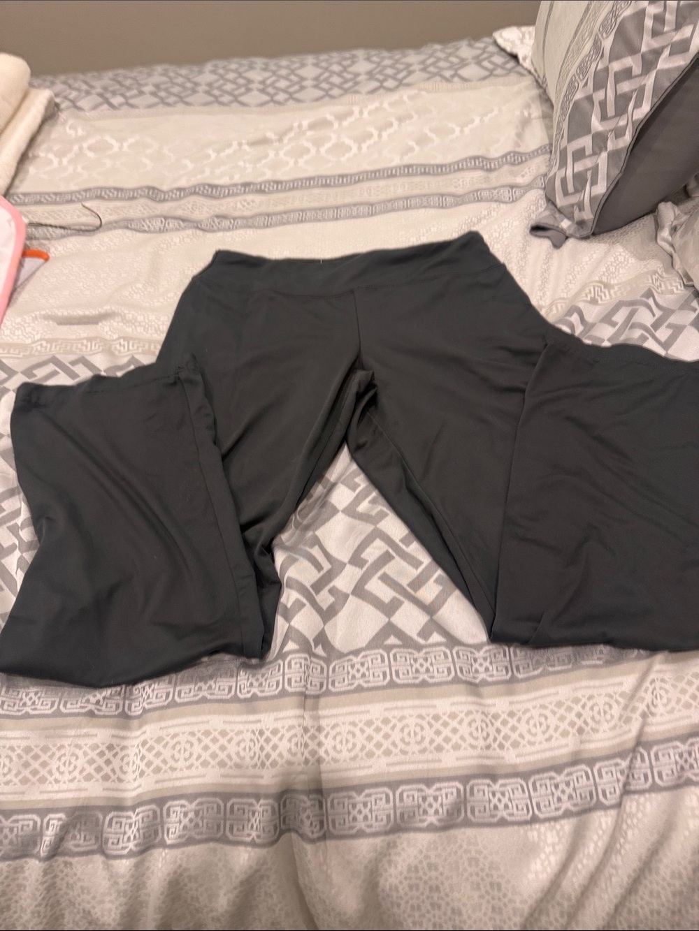 Quenchwear Women's Gray Wide-Leg Jogger Pants - Comfortable Everyday Track Style